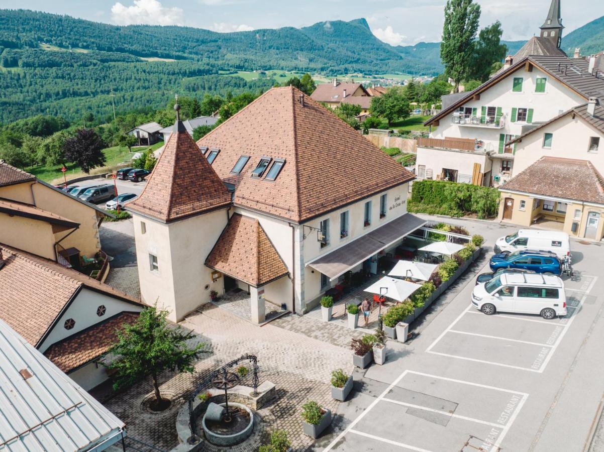Hotel-Restaurant La Croix D'Or Ballaigues Экстерьер фото