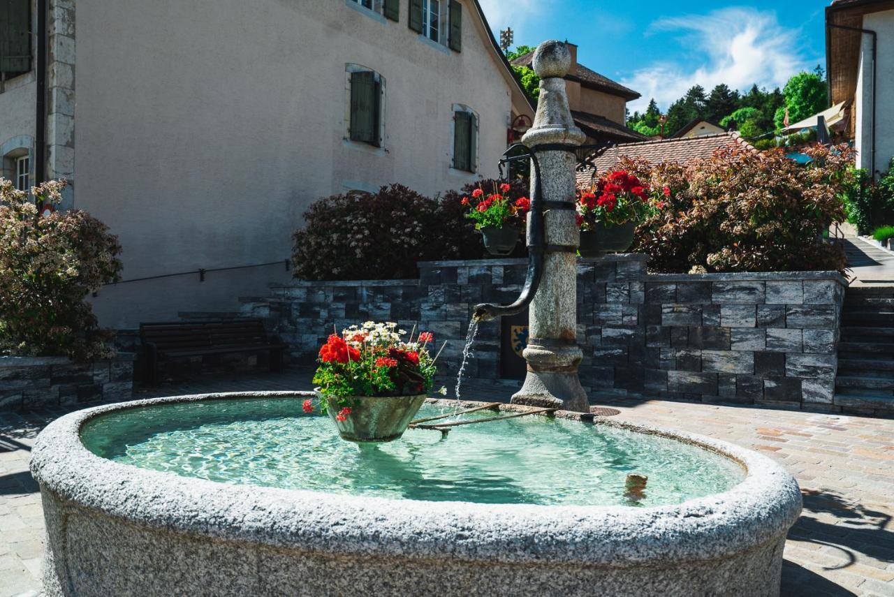 Hotel-Restaurant La Croix D'Or Ballaigues Экстерьер фото
